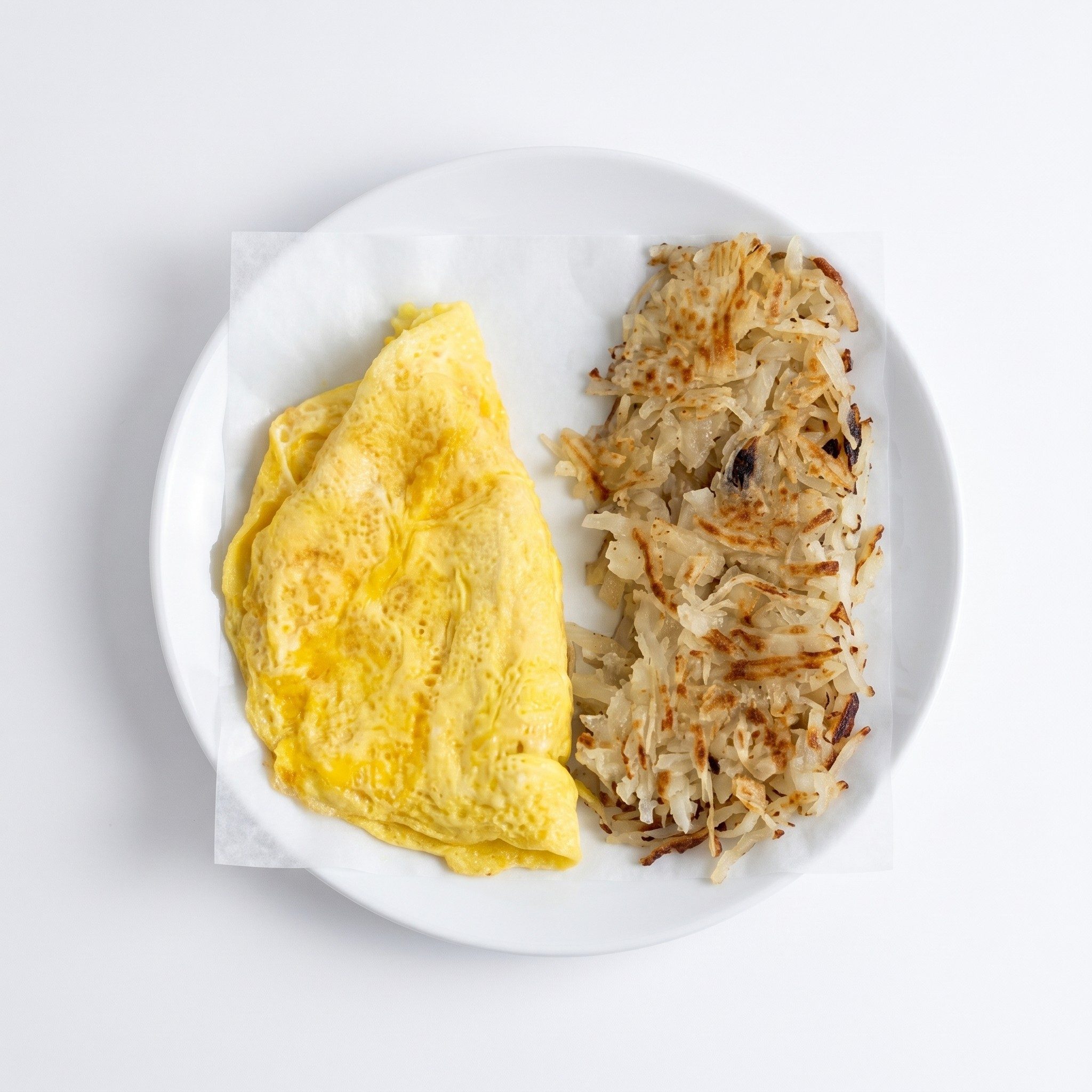 Kid's Cheese Omelet.