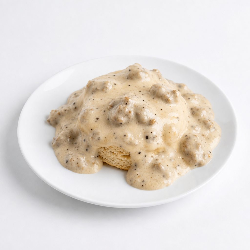 Biscuits & Sausage Gravy.