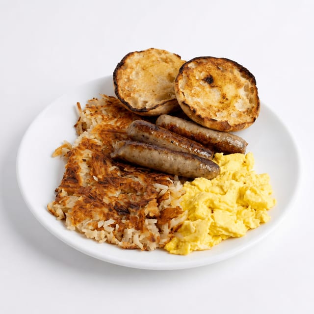 Sausage Links & Eggs.