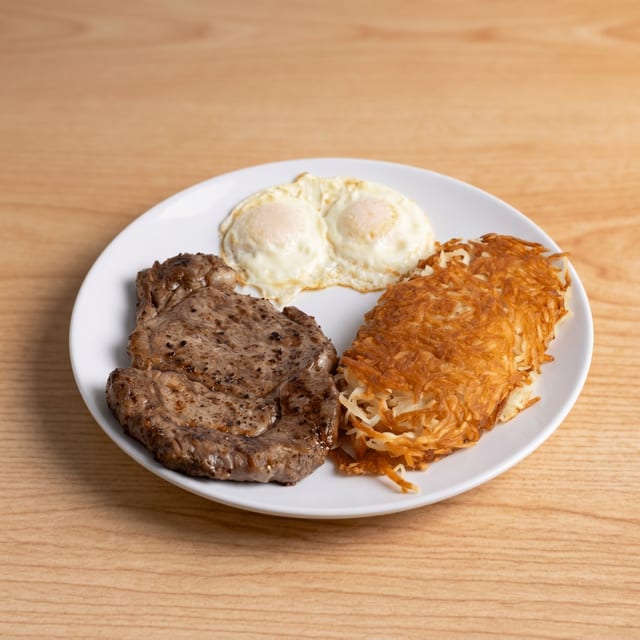 Steak & Eggs.