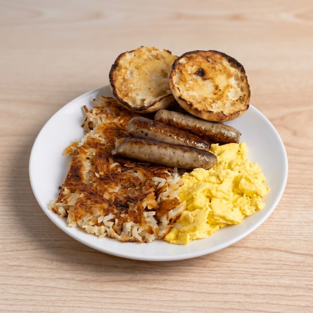 Sausage Links & Eggs.